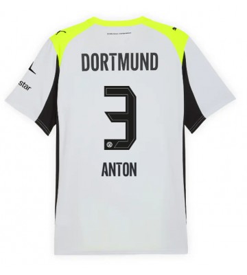 Lacne Muži Futbalové dres Borussia Dortmund Waldemar Anton #3 2025-26 Krátky Rukáv - Preč